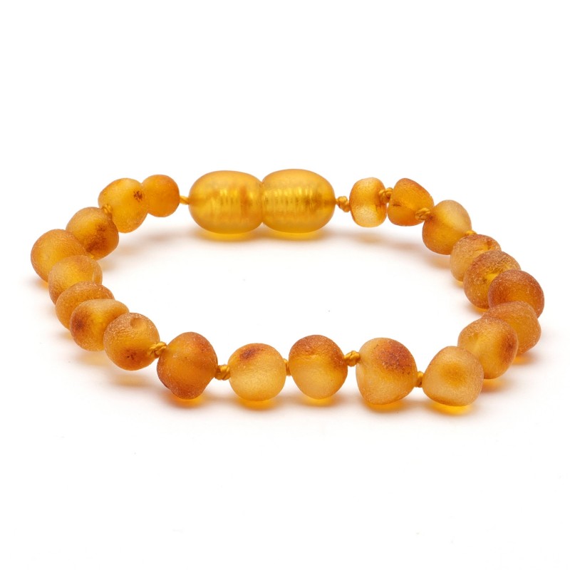 (10 pcs.) Baroque amber teething bracelet 24