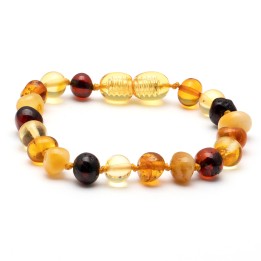 (10 pcs.) Baroque amber children’s bracelet 7