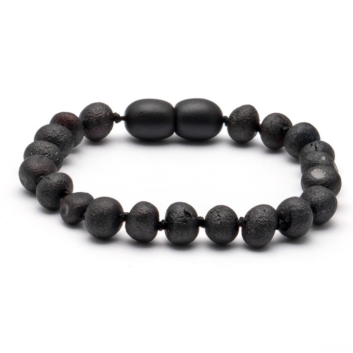 (10 pcs) Bracelet pour enfant en ambre baroque 33