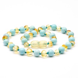 Amber children’s necklace 136