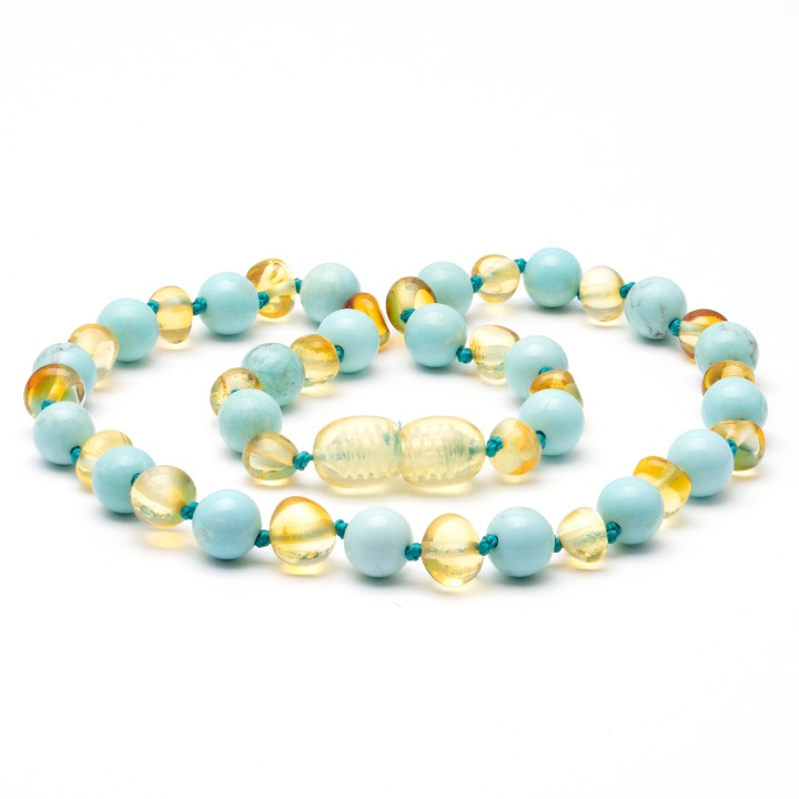 Amber children’s necklace 136