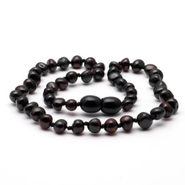 Barokní náhrdelník z baltského jantaru 262