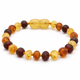 Baroque baltic amber bracelet 181 | WholesaleAmber