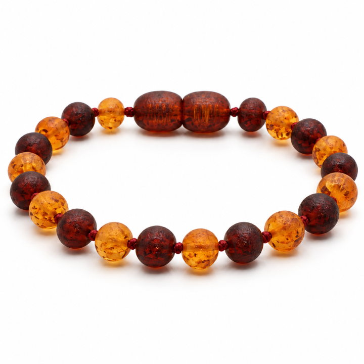 Baroque baltic amber bracelet 181 | WholesaleAmber